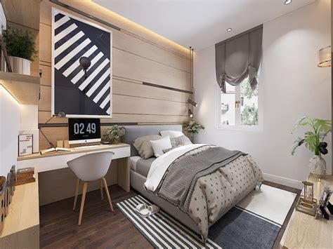 Top 10 Ý tưởng trang trí phòng ngủ nam đẹp ấn tượng nhất