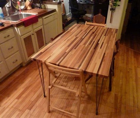 Maybe you would like to learn more about one of these? DIY butcher block dining table design | Home Interiors