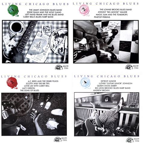 Butterboy Va Living Chicago Blues Vol 1 Vol 4 1991 4 X Cds