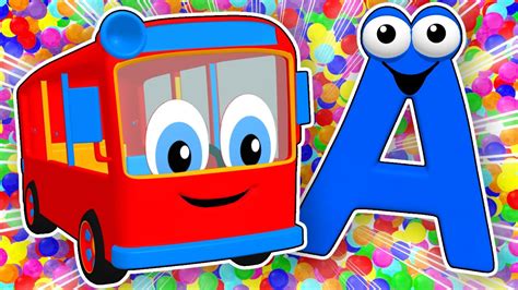 Super Circus 3d Alphabet Buses Learn Abcs For Kids Teach Colors 3d