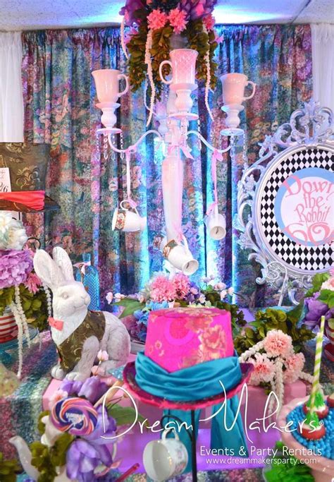 Alice In Wonderland Quinceañera Party Ideas Photo 2 Of 40 Alice In