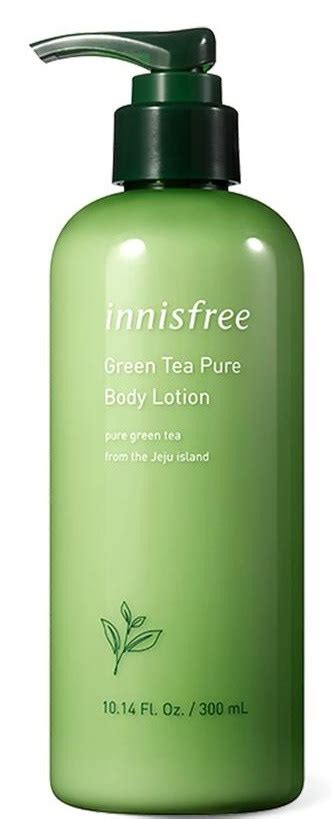 Innisfree Green Tea Pure Body Lotion Ingredients Explained