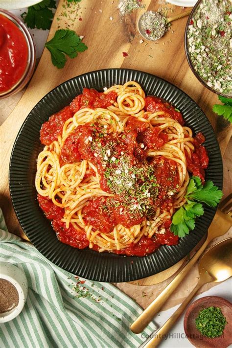 Spaghetti Seasoning Easy Pasta Sauce Spice Recipe