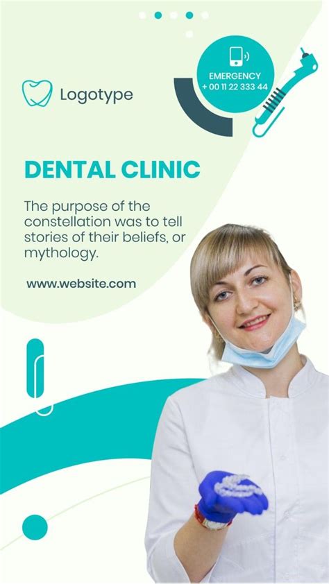 Simple Waves Healthy Smile Dental Clinic Instagram Story Dental