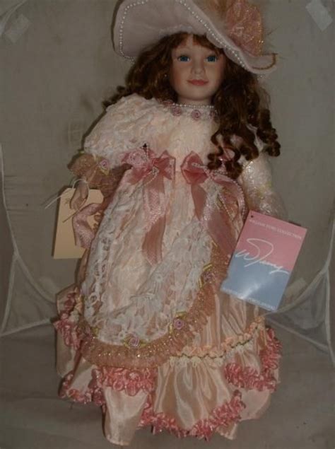 Porcelain Doll Jenna By William Tung Approx 22 Tall