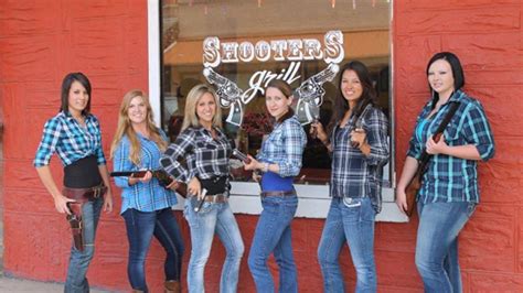 Waitresses Carry Loaded Guns At Shooters Grill In