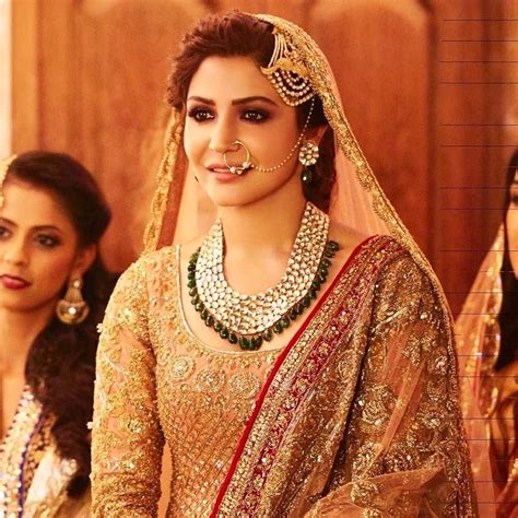 Anushka Sharma In Ae Dil Hai Mushkil Bollywood Wedding Indian Bride