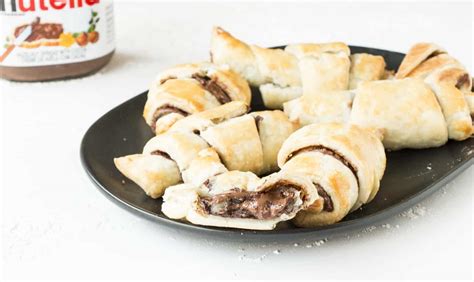 Easy Nutella Croissants Baking Ginger