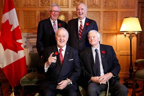 Former prime ministers gather for Parliament's 150th anniversary - The ...