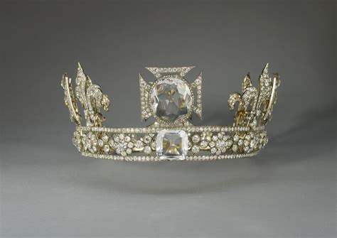 Queen Marys Crown 1911 Silver Gold Diamonds Quartz Crystal