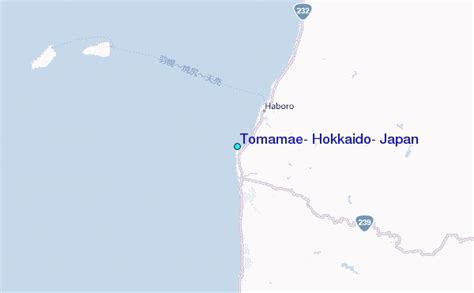 Tomamae Hokkaido Japan Tide Station Location Guide