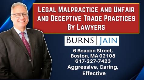 Legal Malpractice And Unfair And Deceptive Trade Practices By Lawyers