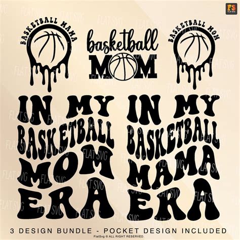 In My Basketball Mom Era Png Svg Basketball Mama Era Svg Png Etsy In