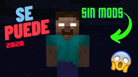 ¿se Puede Invocar A Herobrine Sin Mods En 2020 Minecraft Youtube