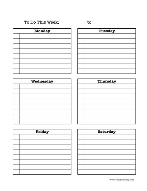 5 Goal Setting Worksheet Weekly Planner