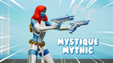 New Mystique Mythic Dual Pistols In Fortnite Early Gameplay Youtube