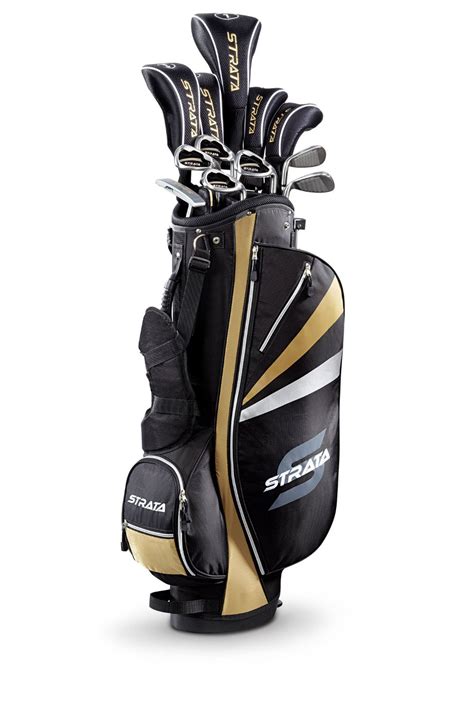 Callaway Strata Mens Complete Golf Set With Bag Left Handed Golf