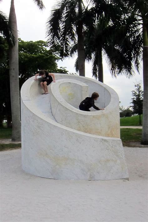 Miami Downtown Bayfront Park Noguchis Slide Mantra Flickr