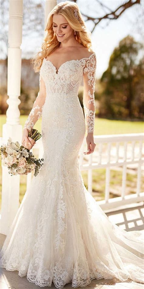50 Pretty Wedding Dresses Mermaid Ideas Lace Mermaid Wedding Dress