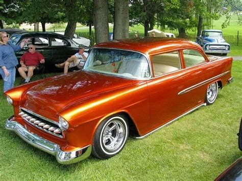 Pin By Rockabilly Belle On Kustoms 1955 Chevy Bel Air