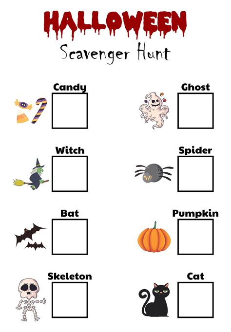 15 Best Printable Halloween Party Games Ideas