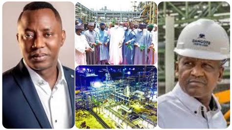 Breaking Sowore Expose Buharis Secret Deal With Dangote Refinery He