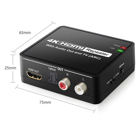 Hdmi To Hdmi Audio Extractor Converter Hdmi Splitter Arc Function