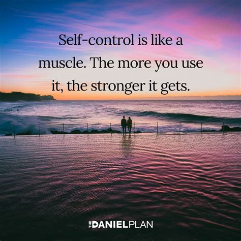 Practice Using Your Brain Self Control Is Like A Muscle The More You