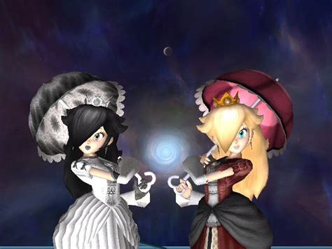 Goth Peach And Rosalina Pose Goth Anime Poses