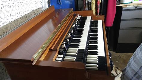1958 Hammond B3 Organ And Leslie 247 Rotating Speaker Cabinet Reverb