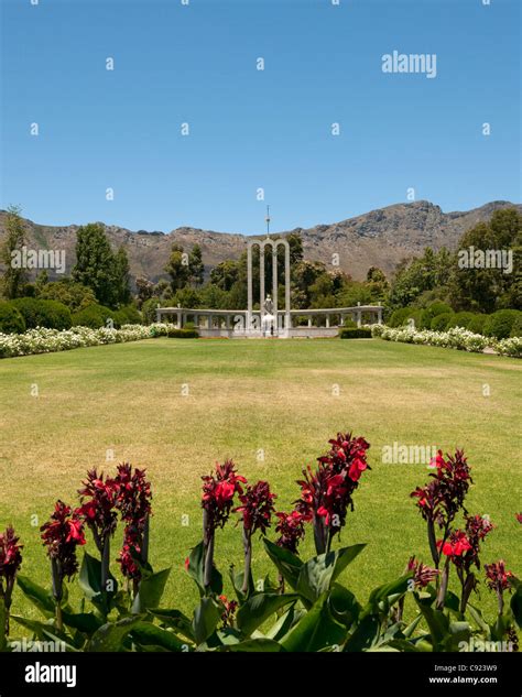 The Huguenot Monument In Franschhoek South Africa Is Dedicated To The