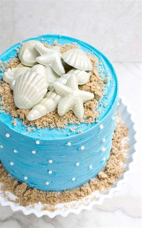 How To Make A Beach Themed Cake
