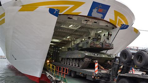 Stridsvagnar åter på Gotland - Försvarsmakten