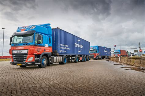 Container Trucking From Port To Destination Jan De Rijk Logistics