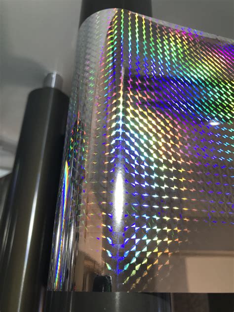 Laser Holographic Embossing Machine Hologram Custom Sticker Machine