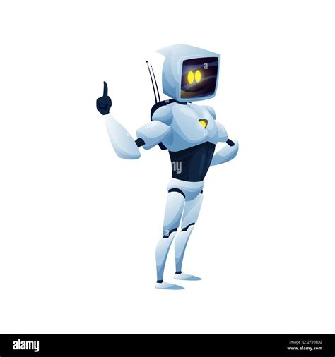 Cyborg Artificial Intelligence Humanoid Robot Stock Vector Image And Art