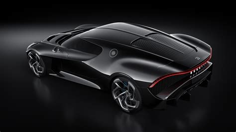 Bugatti La Voiture Noire 4k Ultra Fond Décran Hd Arrière Plan