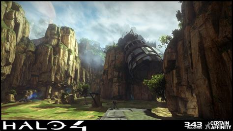 Artstation Halo 4 Exile Multiplayer Map