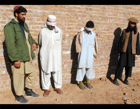 Pakistani Islamic Militants Brutal Images Depict Public Executions And Punishments Worldwide