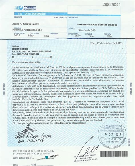 Formulario Carta Documento Para Imprimir Anukabiji Vrogue