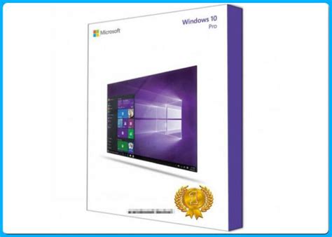 64 Bit Kutusu Perakende Satış Pencereleri 10 Pro Paketi Windows 10
