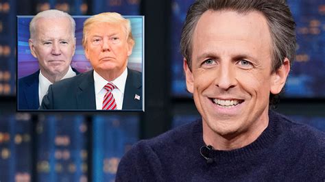 Watch Late Night With Seth Meyers Highlight How Biden And Trump