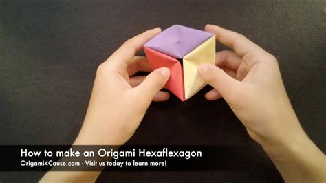 How To Make An Origami Hexaflexagon Youtube