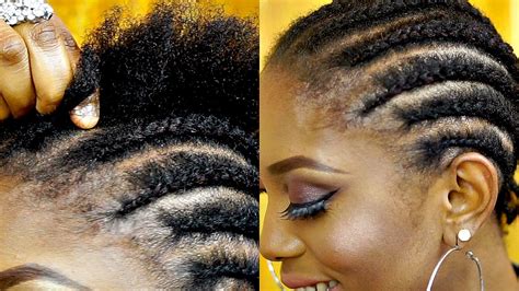 How To Cornrow Your Own Hair Pohap