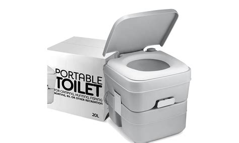 Portable Toilet Camping Porta Potty 5 Gallon Waste Tank Durable