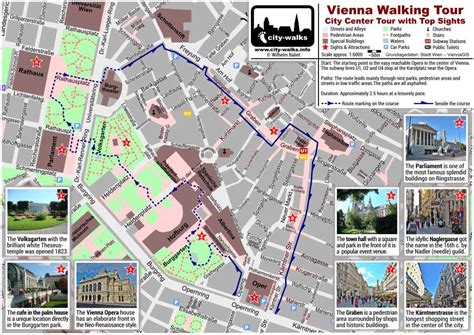 Vienna Walking Tour Map