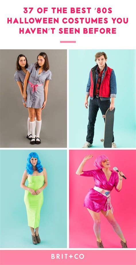 Turn Heads In These Unique Iconic 80s Halloween Costumes 80s