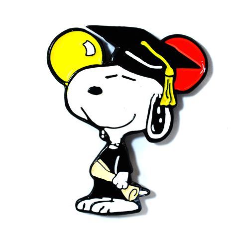 Graduation Celebration Grad Snoopy Collectible Pendant Lapel Hat Pin ...