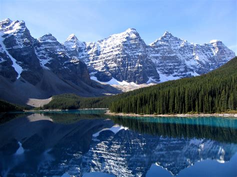 Canadian Rockies Moraine Lake Free Stock Photo Public Domain Pictures