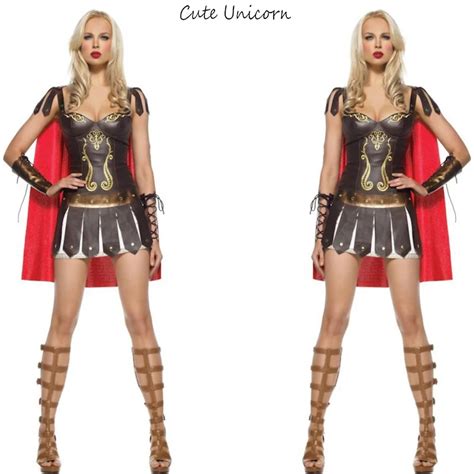 ladies roman greek xena gladiator halloween costumes warrior princess roman spartan costume